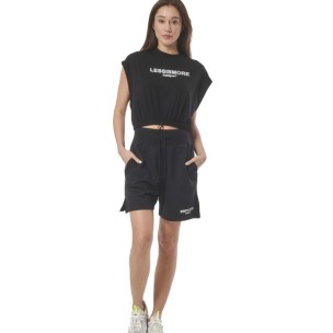 Γυναικείο Σόρτς Body Action Women's High Waisted Loose Fit Shorts 031422-01 Black