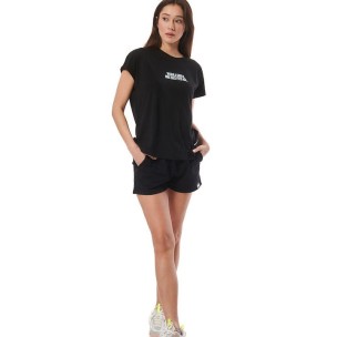 Γυναικείο Σόρτς Body Action Women's Essential Lounge Shorts 031426-01 Black
