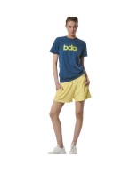 Γυναικείο Σόρτς Body Action Women's Natural Dye Waffle Shorts 031430-09A Lemon Meringue