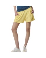 Γυναικείο Σόρτς Body Action Women's Natural Dye Waffle Shorts 031430-09A Lemon Meringue