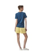 Γυναικείο Σόρτς Body Action Women's Natural Dye Waffle Shorts 031430-09A Lemon Meringue