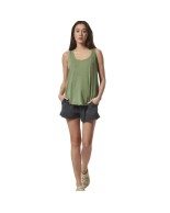 Γυναικείο Σόρτς Body Action Women's Natural Dye Waffle Shorts 031430-03G Pearl Grey