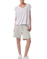 Γυναικείο T-Shirt Body Action Women's Dye Oversized Top 041422-02 White