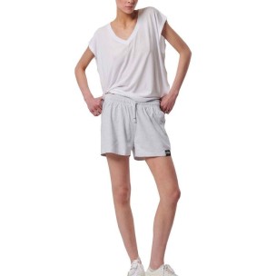 Γυναικείο T-Shirt Body Action Women's Dye Oversized Top 041422-02 White