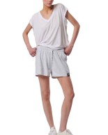 Γυναικείο T-Shirt Body Action Women's Dye Oversized Top 041422-02 White