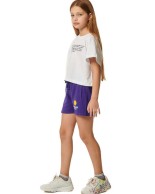 Παιδικό T-Shirt Body Action Girls Craphic Crop Tank 052404-02 White