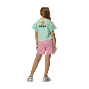 Παιδική Βερμούδα Body Action Girls French Terry Shorts 032403-12 Rosebloom Pink