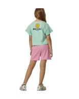 Παιδική Βερμούδα Body Action Girls French Terry Shorts 032403-12 Rosebloom Pink
