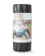 Foam Roller Arrow Φ14x33cm Μαύρο/Λάιμ Amila 96828