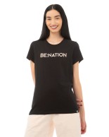 Γυναικείο T-Shirt Be Nation Women Crew Neck S/S Tee Essentials 05112401-01