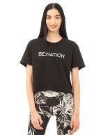 Γυναικείο T-Shirt Be Nation Women S/S Crop Top 05112403-8A