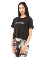 Γυναικείο T-Shirt Be Nation Women S/S Crop Top 05112403-8A