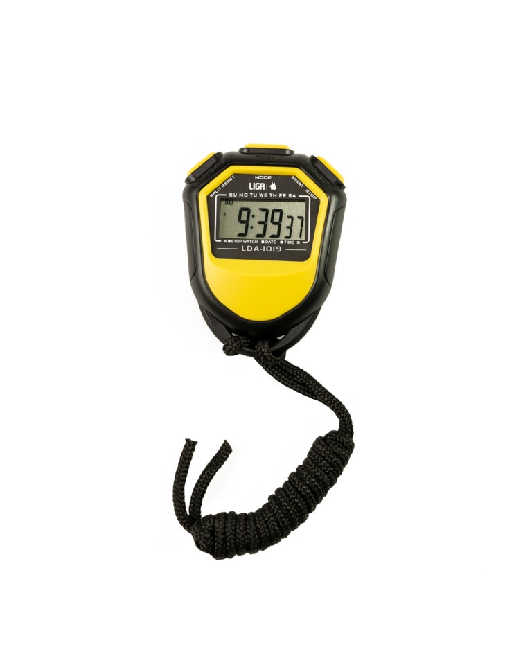 Χρονόμετρο (Stop watch) Ligasport (Κίτρινο)