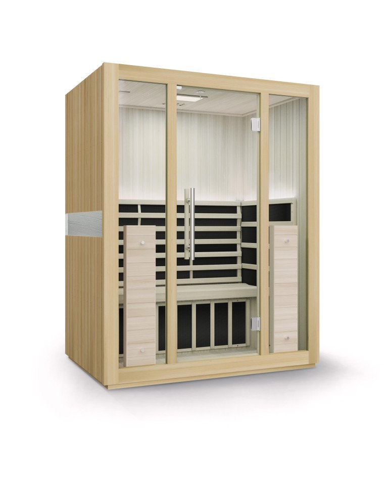 Σάουνα Υπερύθρων 3 Ατόμων Sauna Uv3 Espoo Full Spectrum Amila 46074