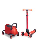 Yvolution YGlider Luna Πατίνι 5 σε 1 - Κόκκινο (53.101266)