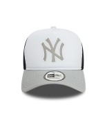 Αθλητικό Καπέλο New York Yankees MLB Logo Grey A-Frame Trucker Cap 60503454