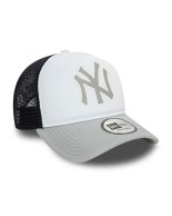 Αθλητικό Καπέλο New York Yankees MLB Logo Grey A-Frame Trucker Cap 60503454