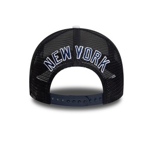 Αθλητικό Καπέλο New York Yankees MLB Logo Grey A-Frame Trucker Cap 60503454