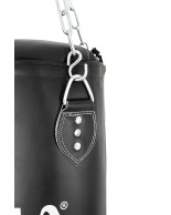 Σάκος Πυγμαχίας Φ35 x 150cm Amila Boxing Bag PU 43818 (Μαύρο/Λευκό)