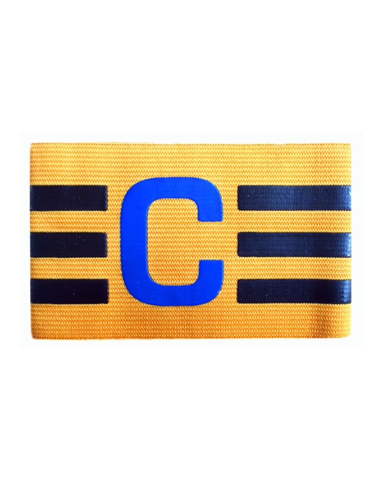 Περιβραχιόνιο Αρχηγού Ριγέ Ligasport Captain Arm Band (Yellow)