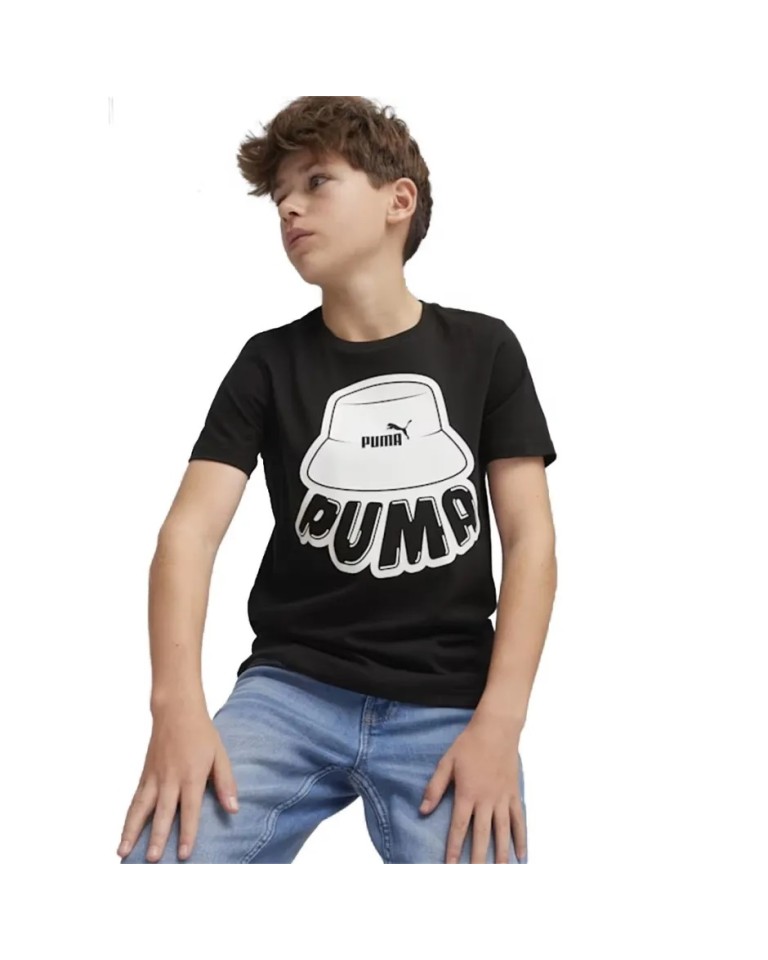 Παιδικό T-shirt Puma Puma Ess+ Mid 90s Graphic 679720-01