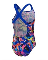 Παιδικό ολόσωμο μαγιό Speedo Girls Digital Allover Powerback 8-0037341-G6636