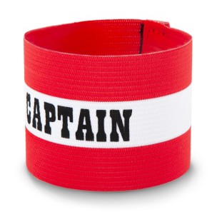 Περιβραχιόνιο αρχηγού (με velcro), Κόκκινο Amila 83190