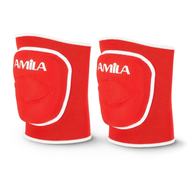 Επιγονατίδα Volley με Foam Κόκκινη Amila (83006 83007 83008)