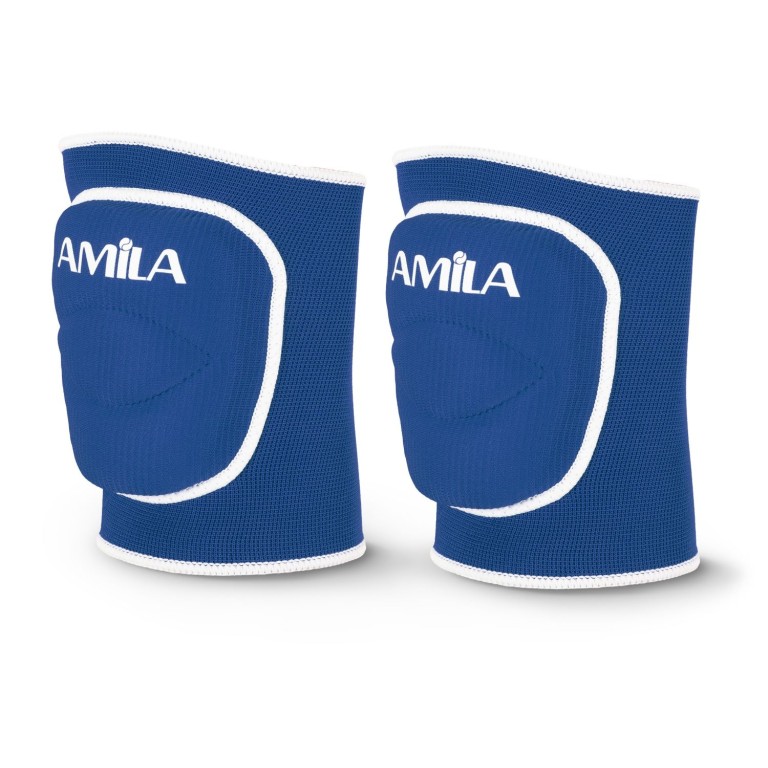 Επιγονατίδα Volley με Foam Μπλε Amila (83001 83002 83003)