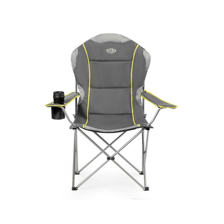 Καρέκλα Παραλίας Nils Camp NC3080 Γκρι/Λαχανί