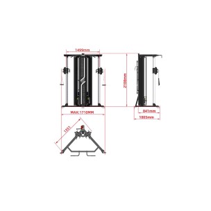 Πολυόργανο Pegasus Functional Trainer FT 300