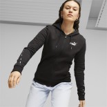 Γυναικεία Ζακέτα με Κουκούλα Puma ESS Tape FZ Hoodie FL 675997-01