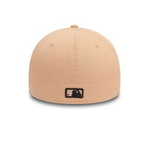 Αθλητικό Καπέλο New York Yankees League Essential Beige 39THIRTY Stretch Fit Cap 60565112