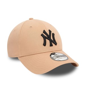 Αθλητικό Καπέλο New York Yankees League Essential Beige 39THIRTY Stretch Fit Cap 60565112