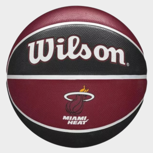 Μπάλα Μπάσκετ Wilson Nba Team Tribute Bskt Miami Heat WTB1300XBMIA (Size 7)