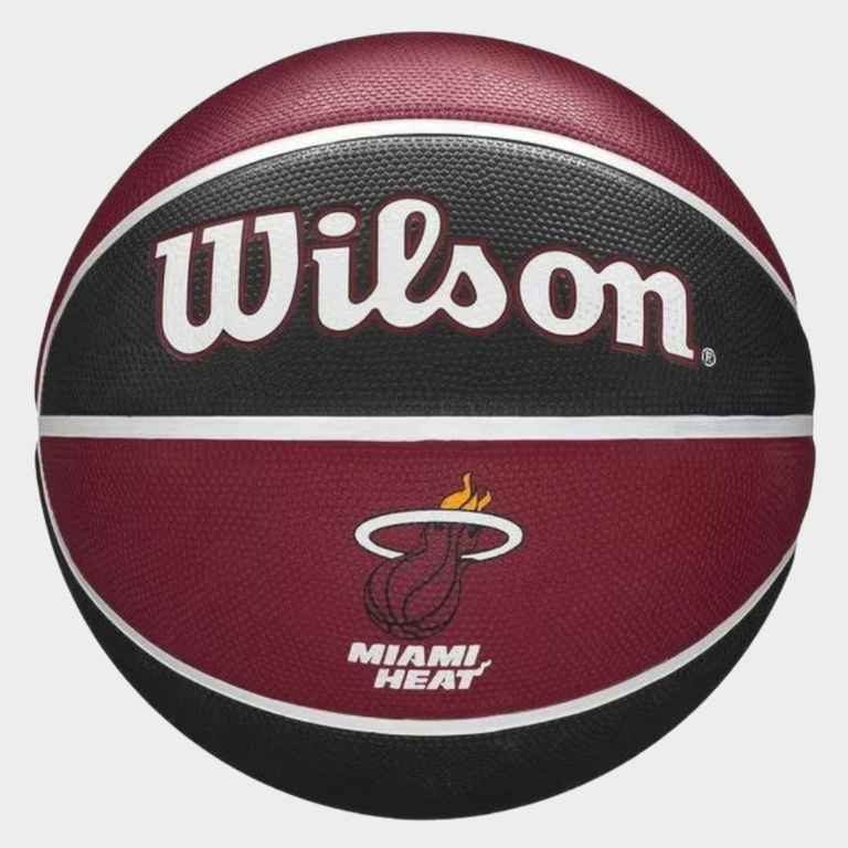 Μπάλα Μπάσκετ Wilson Nba Team Tribute Bskt Miami Heat WTB1300XBMIA (Size 7)