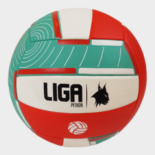 Μπάλα Volley Ligasport Python (Green/Red/White)