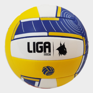 Μπάλα Volley Ligasport Arrow (Yellow/Blue/White)