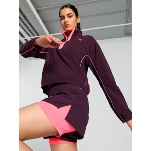 Γυναικεία Ζακέτα Puma Run For Her Fashion Woven 1/2 Zip 525743-44