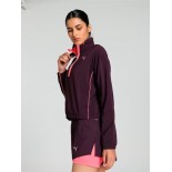 Γυναικεία Ζακέτα Puma Run For Her Fashion Woven 1/2 Zip 525743-44