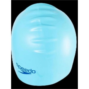 Παιδικό Σκουφάκι Κολύμβησης από Σιλικόνη Speedo Junior Plain Moulded Silicone Cap 70990-8420J (Σιέλ)