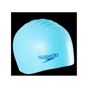 Παιδικό Σκουφάκι Κολύμβησης από Σιλικόνη Speedo Junior Plain Moulded Silicone Cap 70990-8420J (Σιέλ)