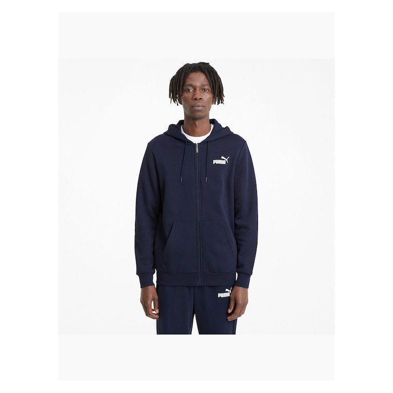 Ανδρικό Φούτερ Puma ESS Small Logo FZ Hoodie FL 586702-06