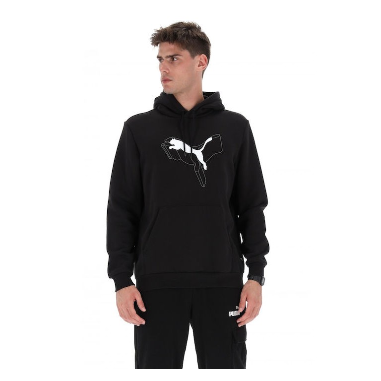 Ανδρικό Φούτερ Puma Ess+ Logo Lab Cat Hoodie FL 683799-01
