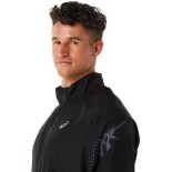 Ανδρικό Jacket για Τρέξιμο Asics Men Icon Jacket 2011C733-001ΜΑΥΡΟ