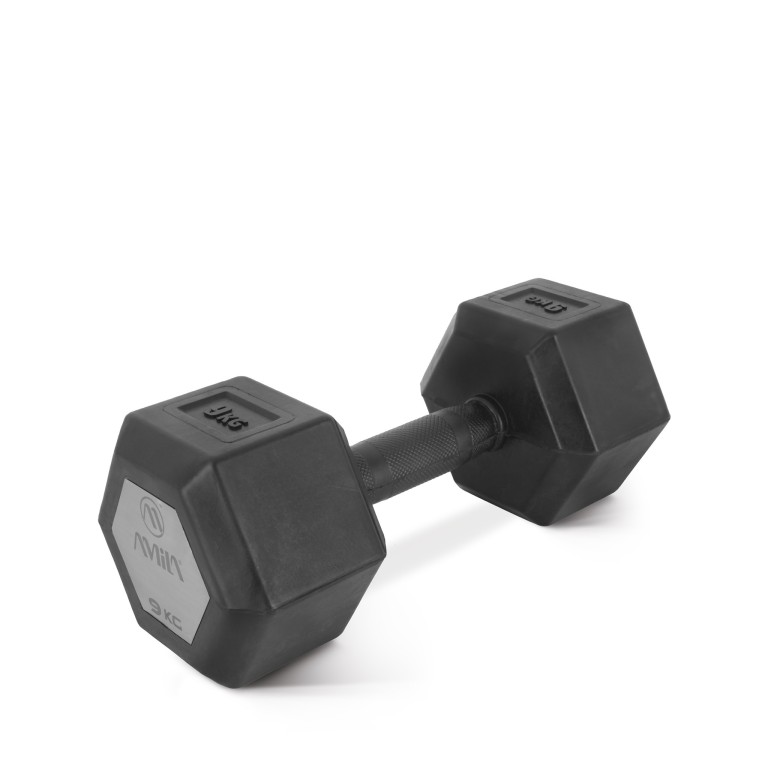 Aλτήρας Εξάγωνος Original Rubber S - 9Kg Amila 84819