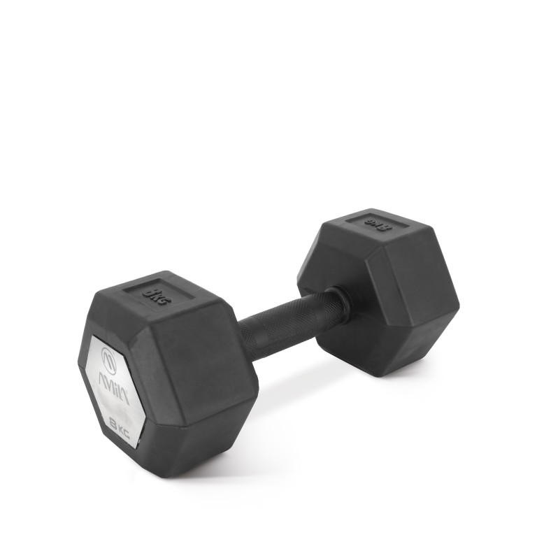 Aλτήρας Εξάγωνος Original Rubber S - 8Kg Amila 84818