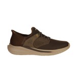 Ανδρικά Αθλητικά Παπούτσια Skechers Round Toe Leather Bungee Slip-Ins 210890-CHOC
