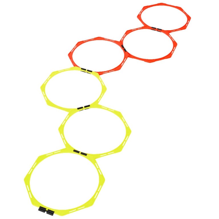 Εξάγωνη Σκάλα Προπόνησης Hexagon Agility Ladder Ligasport