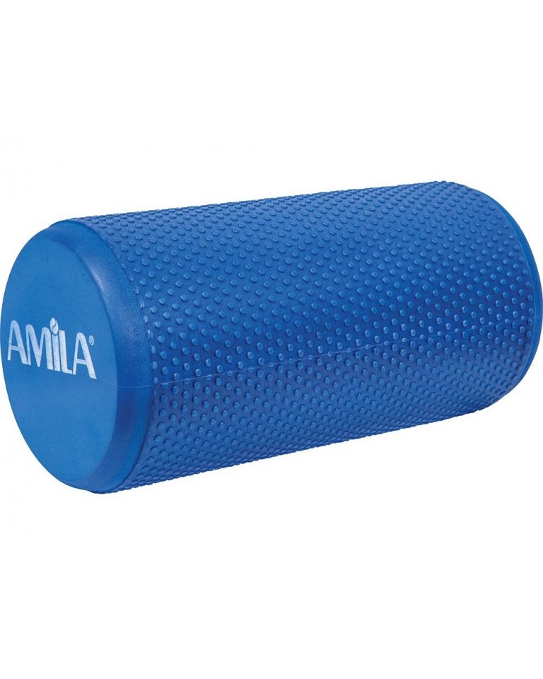 Foam Roller Pro Φ15x30cm Μπλε Amila 48068